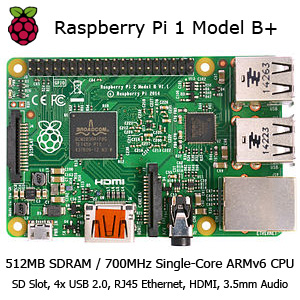 Raspberry Pi - RASP-PI-1-B+